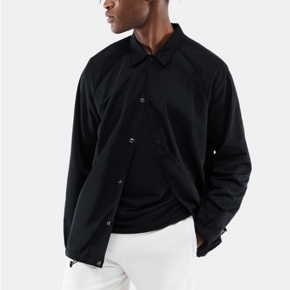 Fabletics Only Coach’s Button Water Resistant Jacket with Waist Elastics Size L - Picture 2 of 12